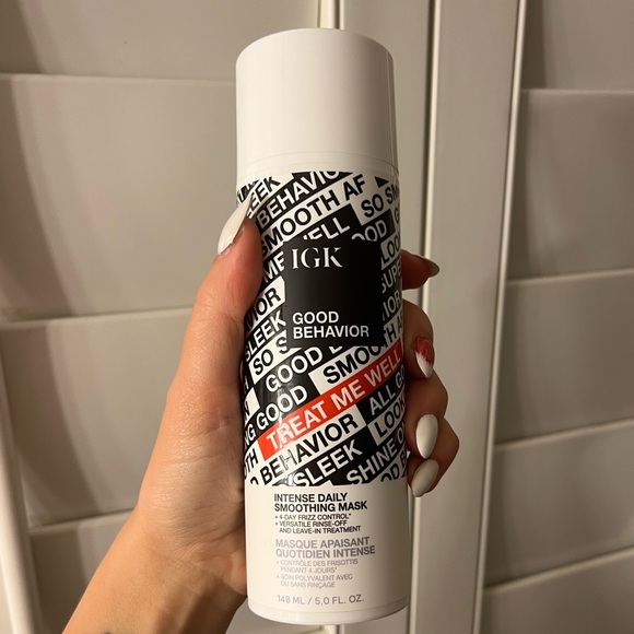 IGK Good Behavior Intense Daily Smoothing Hair Mask NEW - Picture 2 of 4